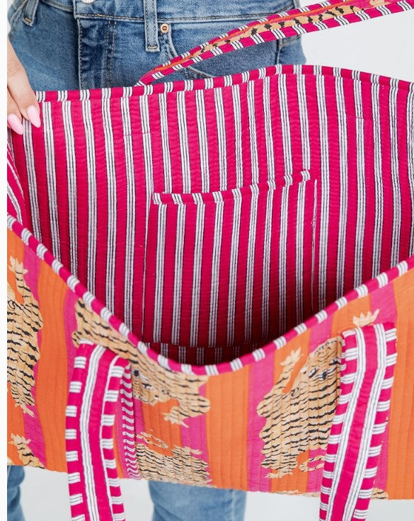 Tiger Reversible Tote Bag