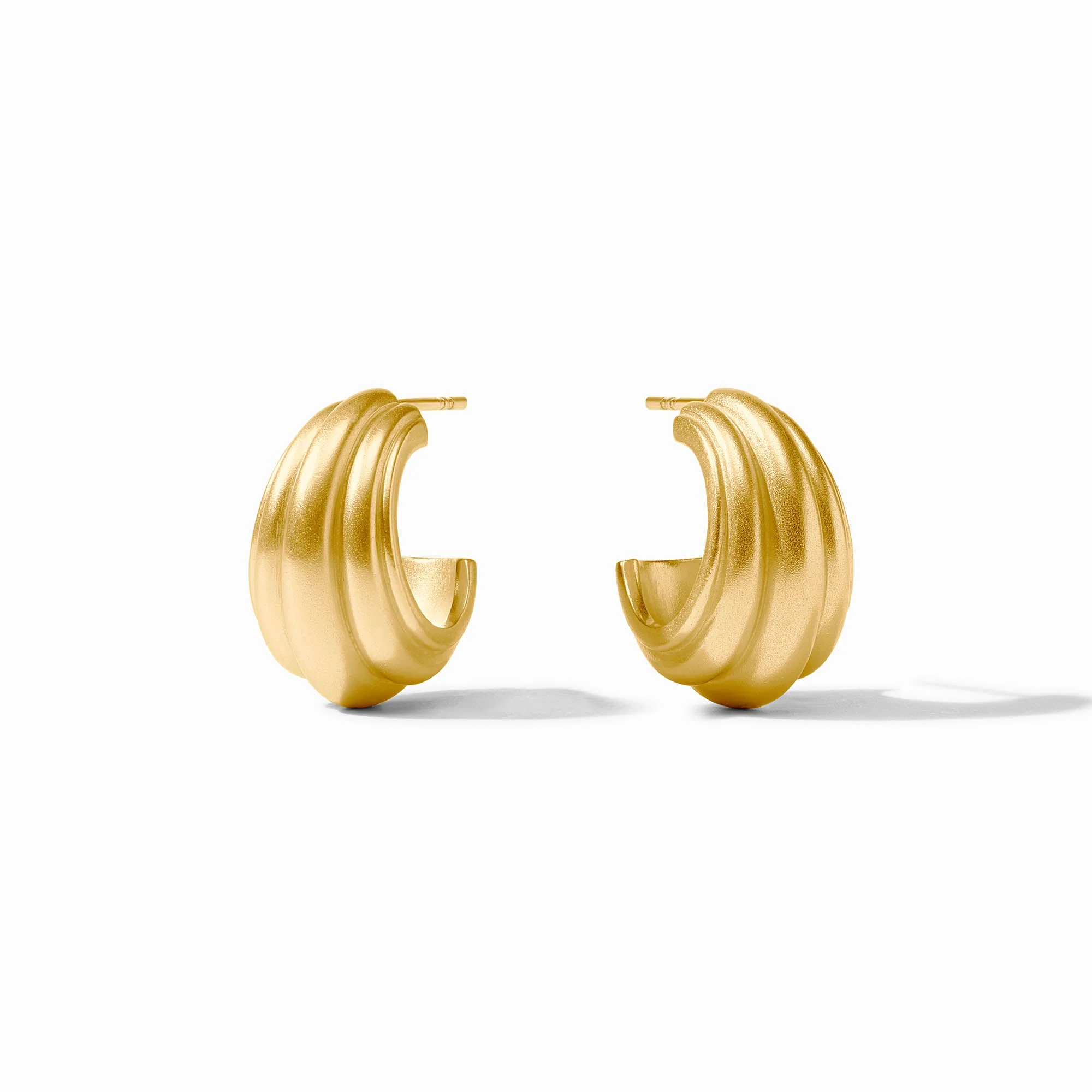 [Julie Vos] Portofino Statement Hoop- Gold-S
