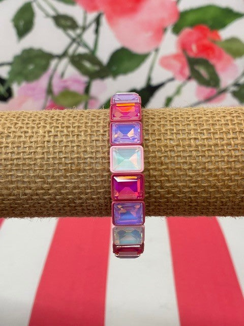 Jovie Stretch Bracelet-Pink Mix
