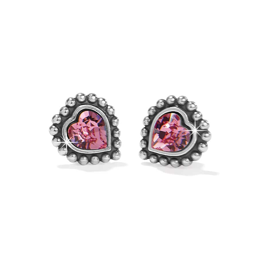 {Brighton} Shimmer Heart Mini Post Earrings