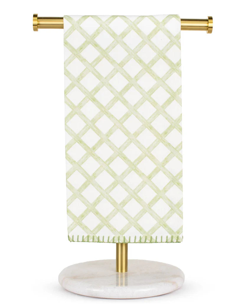 Morgan Bunny Trellis Hand Towels 20 x 28 - Set of 2