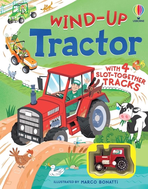 Wind-up Tractor Book