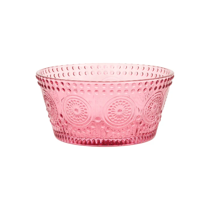 Pink Codi Glass Bowl Small