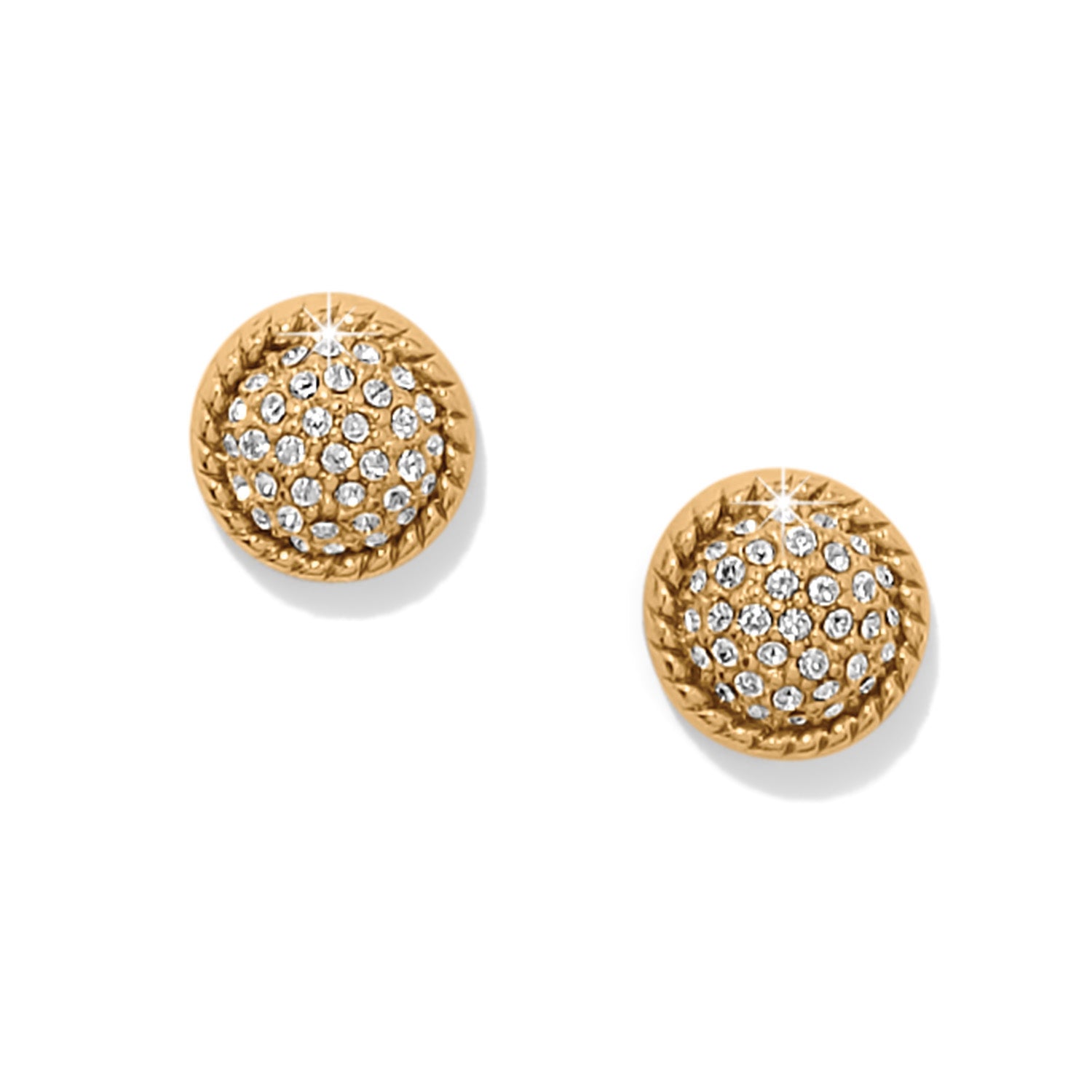 [Brighton] Illumina Celeste Dome Post Earrings - Gold