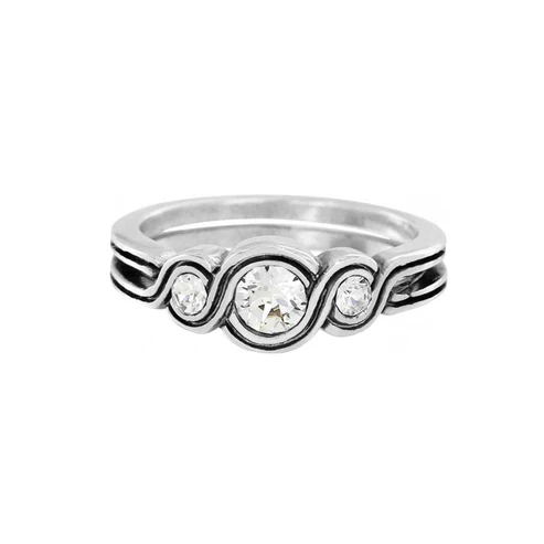 [Brighton] Infinity Sparkle Ring-9