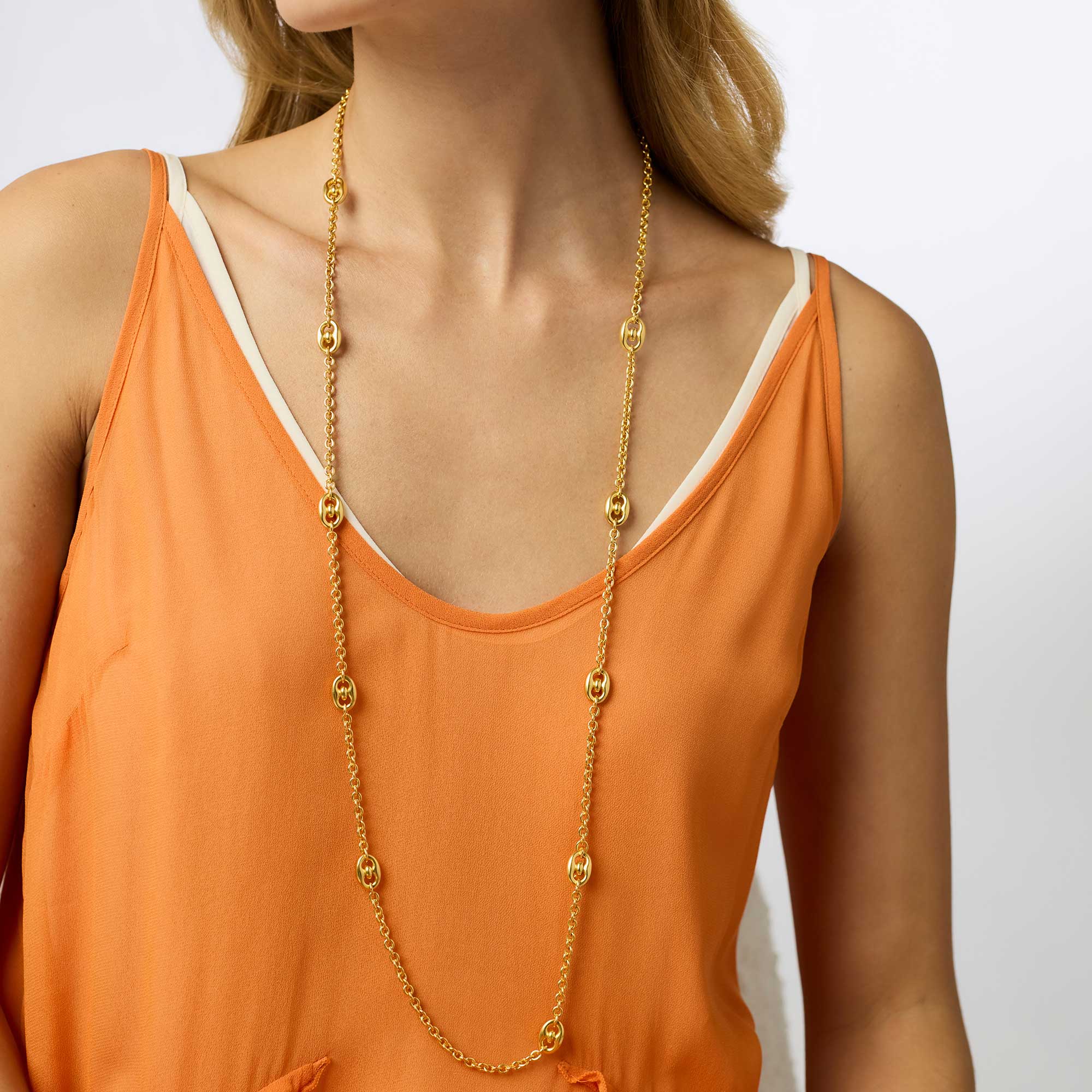 [Julie Vos] Laguna Station Necklace Gold