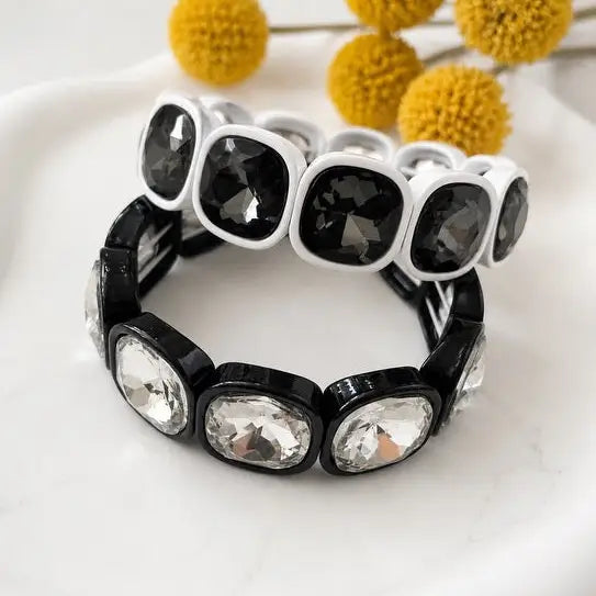 Black Onyx Glam Bracelet