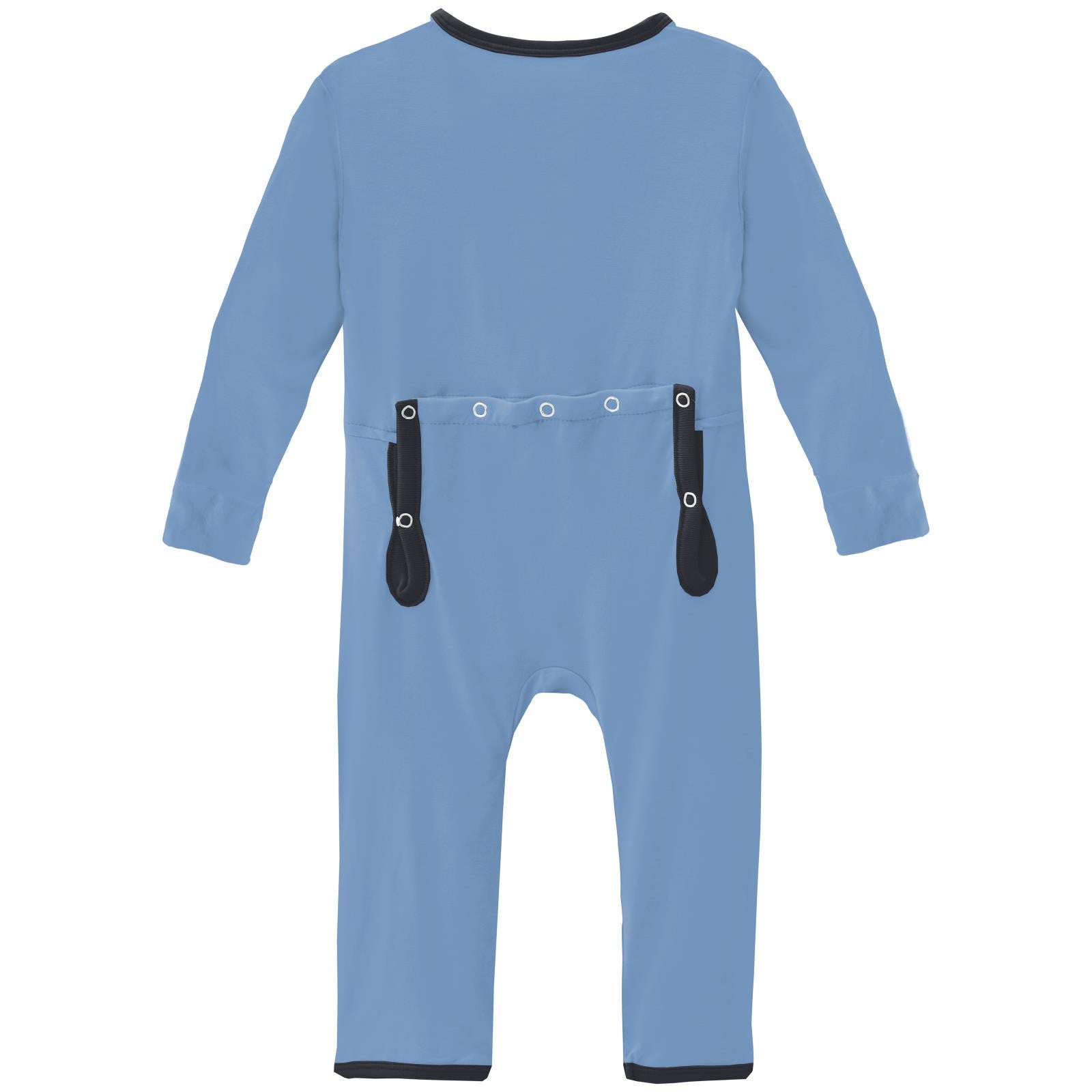 Dream Blue With Deep Space-Coverall W/ 2 Way Zipper