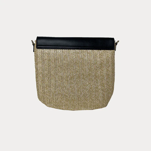 Camilla Crossbody Raffia Bag