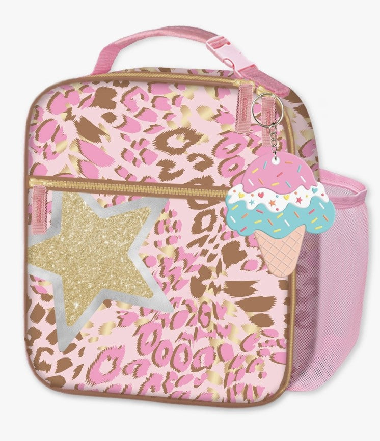 Insulated Lunch Bag -  Leopard