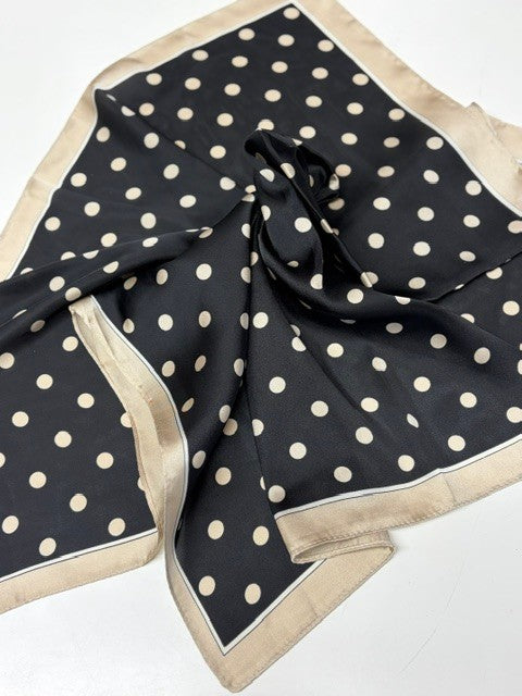 All About the Dots Scarf-Black
