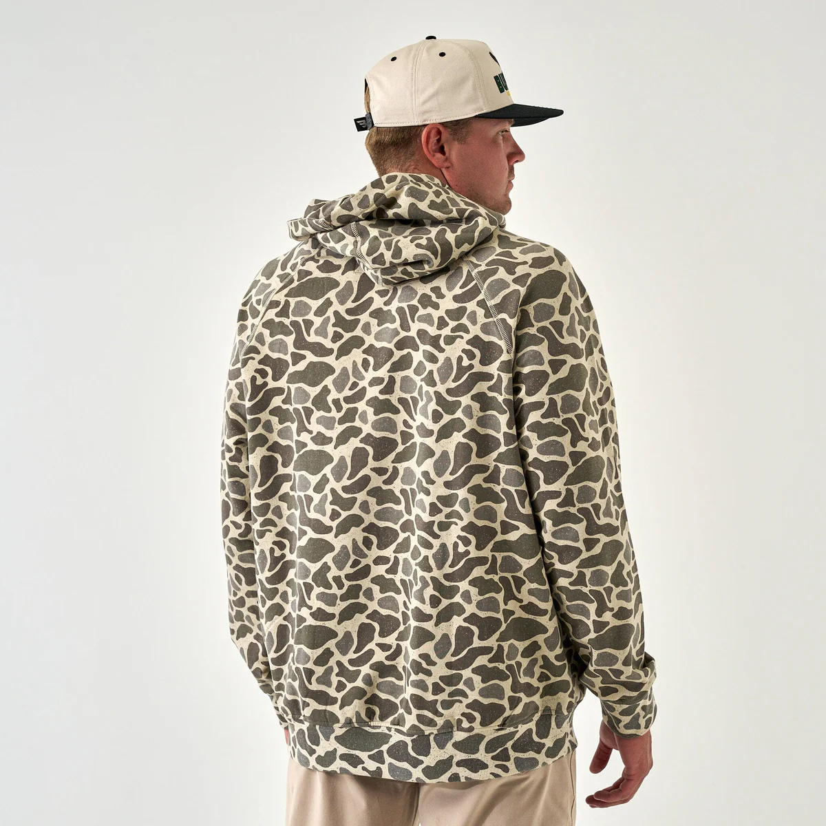 [Burlebo] Fleece Hoodie Classic Deer Camo