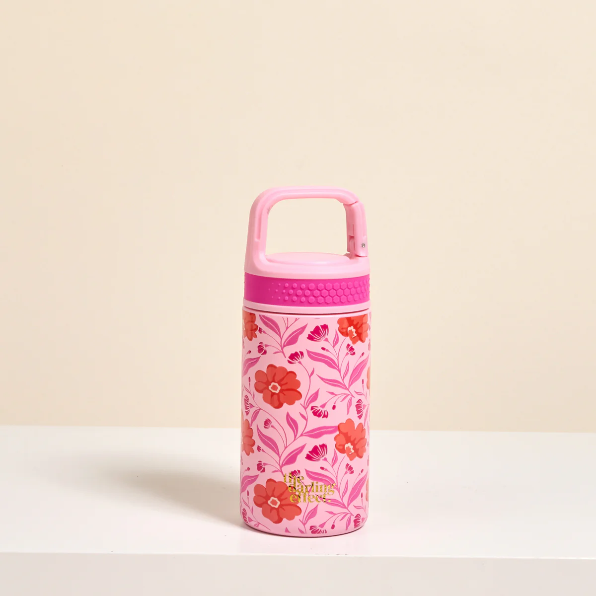 6 oz Lil' Bitty Bottle - Poppin' Petals Hot Pink
