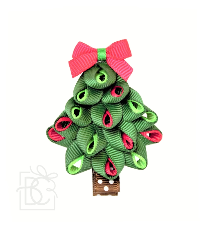 {Beyond Creations} Christmas Tree Clip In Bow