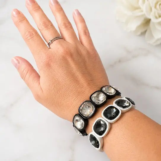 Black Onyx Glam Bracelet