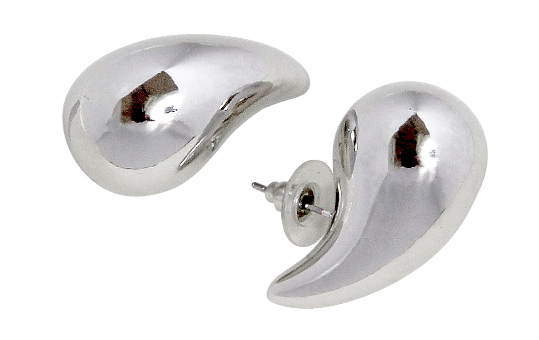 Silver Teardrop Earrings