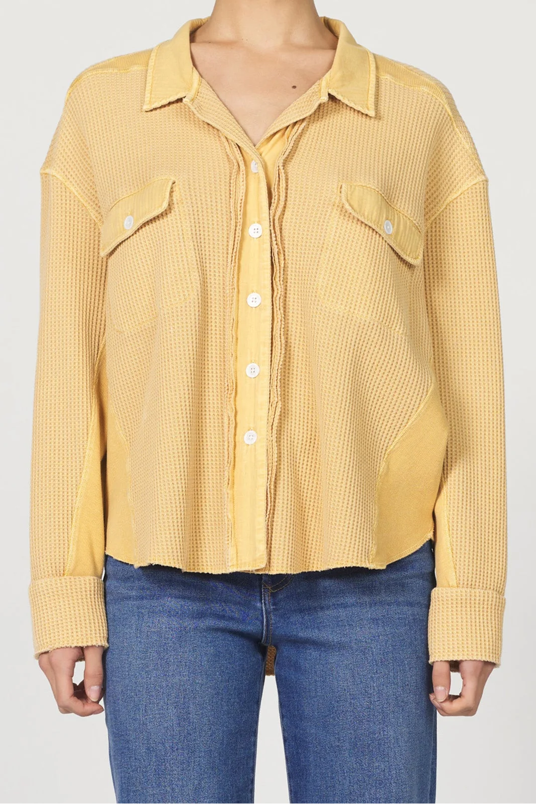 [Dear John] Foster Shirt- Oak Buff