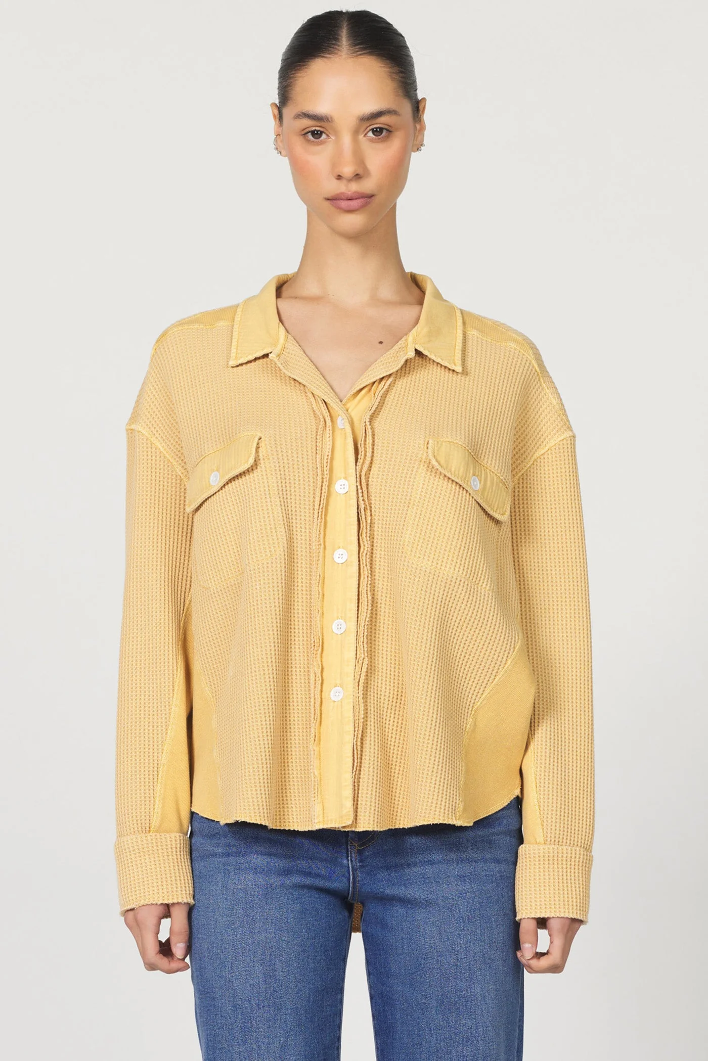 [Dear John] Foster Shirt- Oak Buff