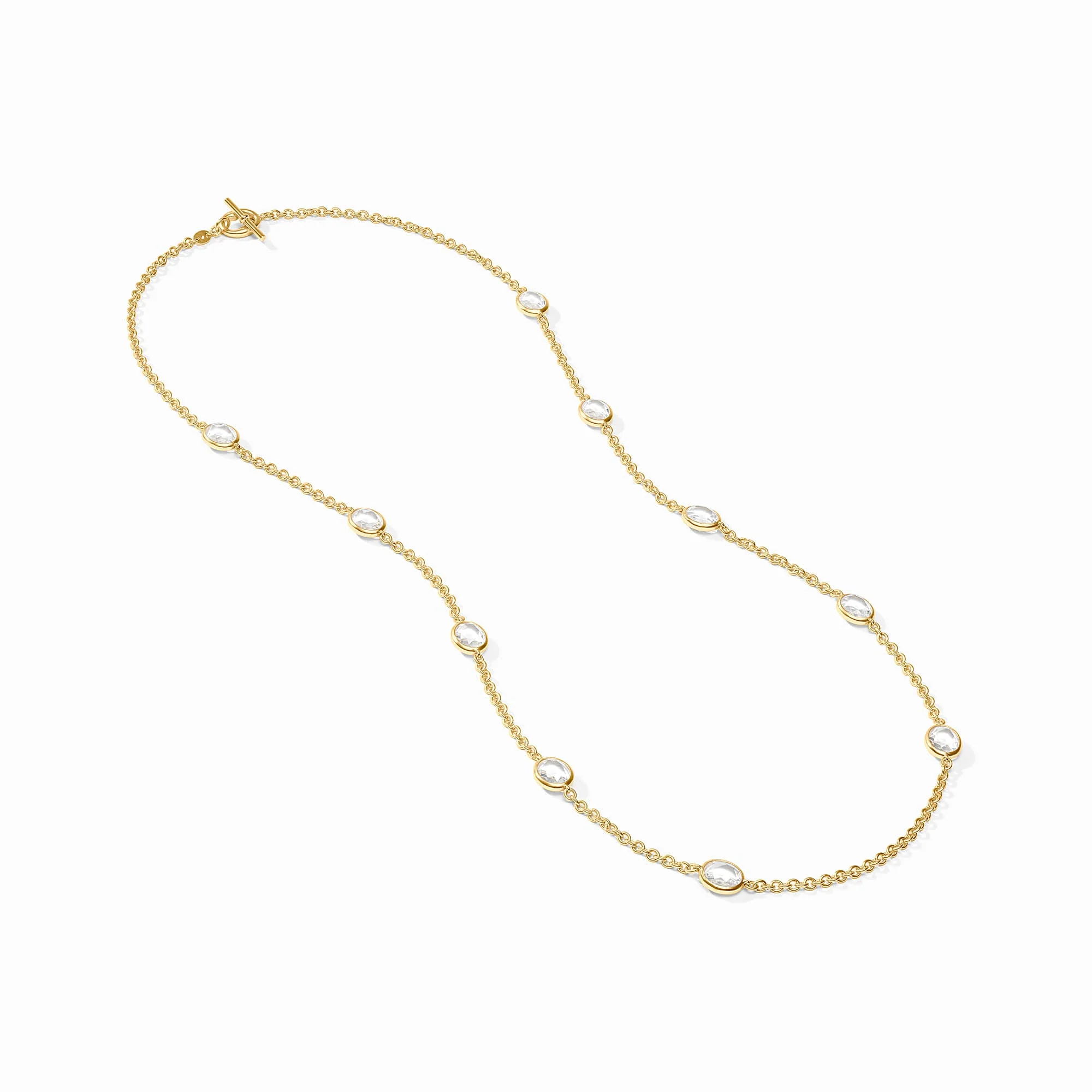 [Julie Vos] Laguna Stone Station Necklace Pearl