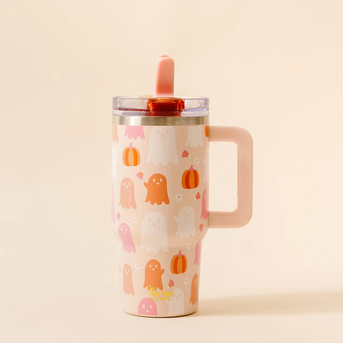 Ghost Party 20 oz Lifestyle Flip Straw Tumbler