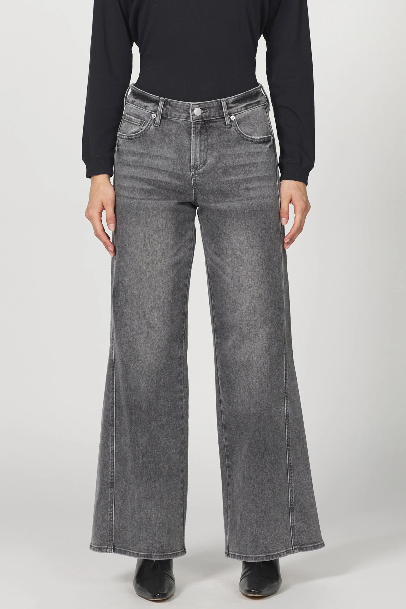 [Dear John] Micah Wide Leg Jean- Middlebrook