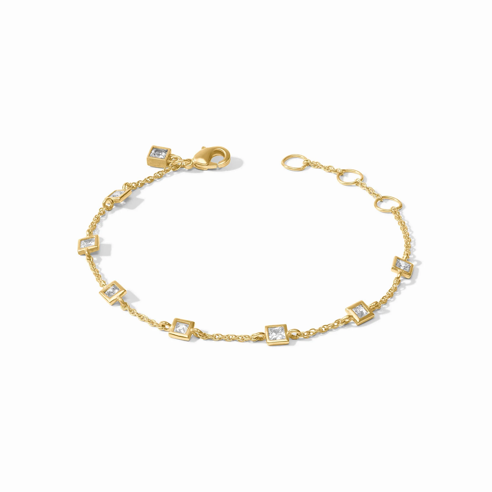 [Julie Vos] Jolie Delicate Bracelet-Gold-CZ