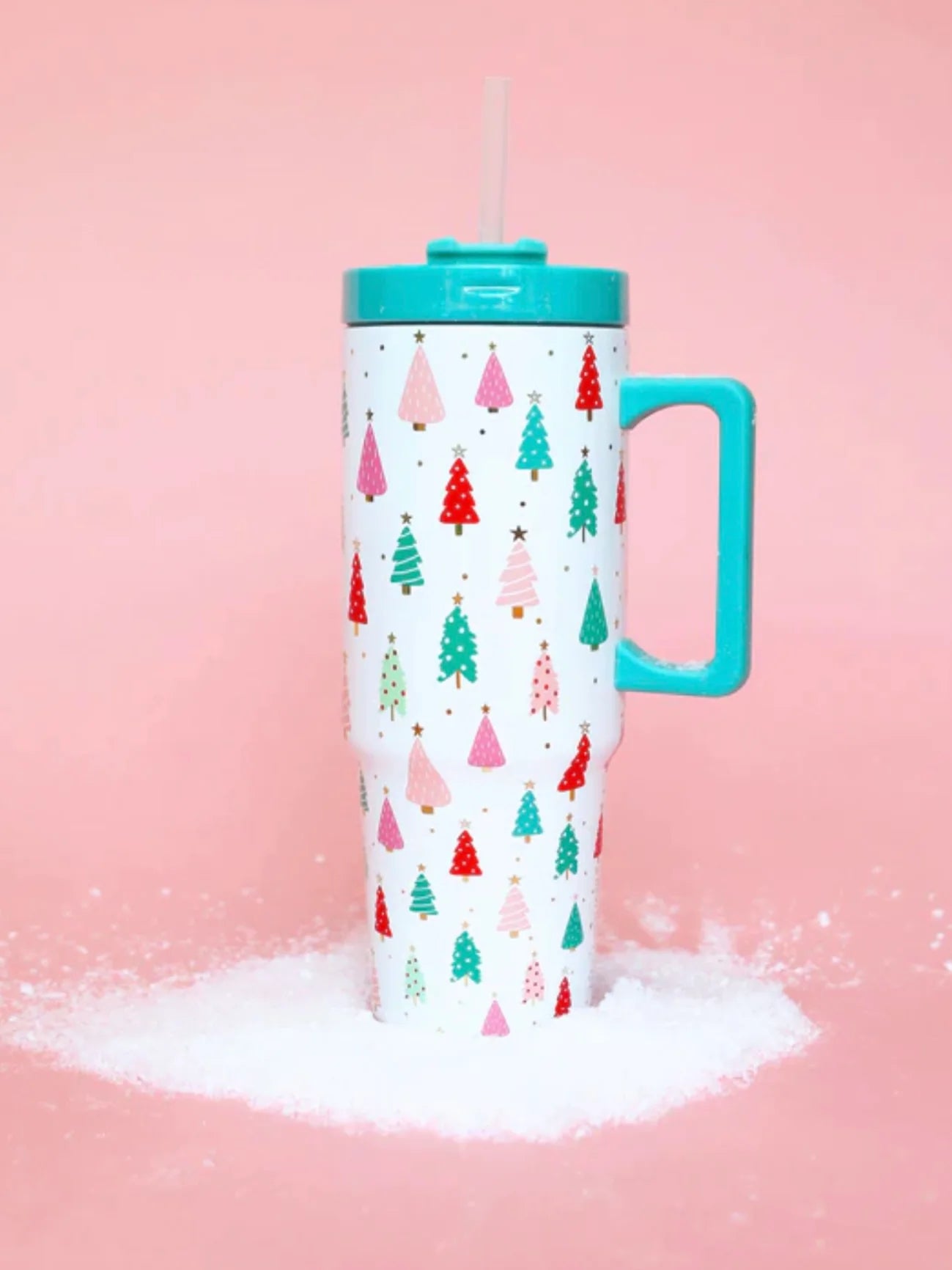 {Mary Square} To-Go Tumbler-Frosted Forest- 30oz