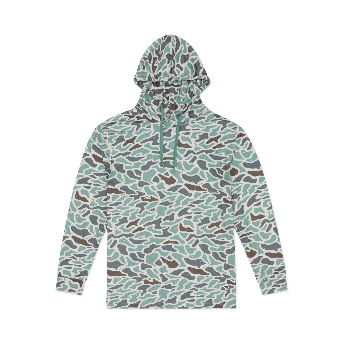 [Burlebo] Performance Hoodie-Retro Duck Camo