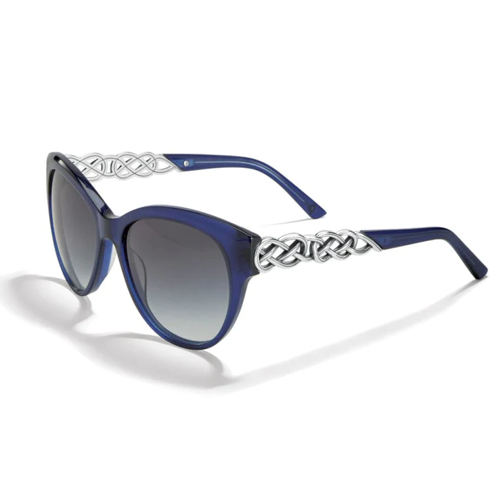 [Brighton] Interlok Braid Blue Sunglasses