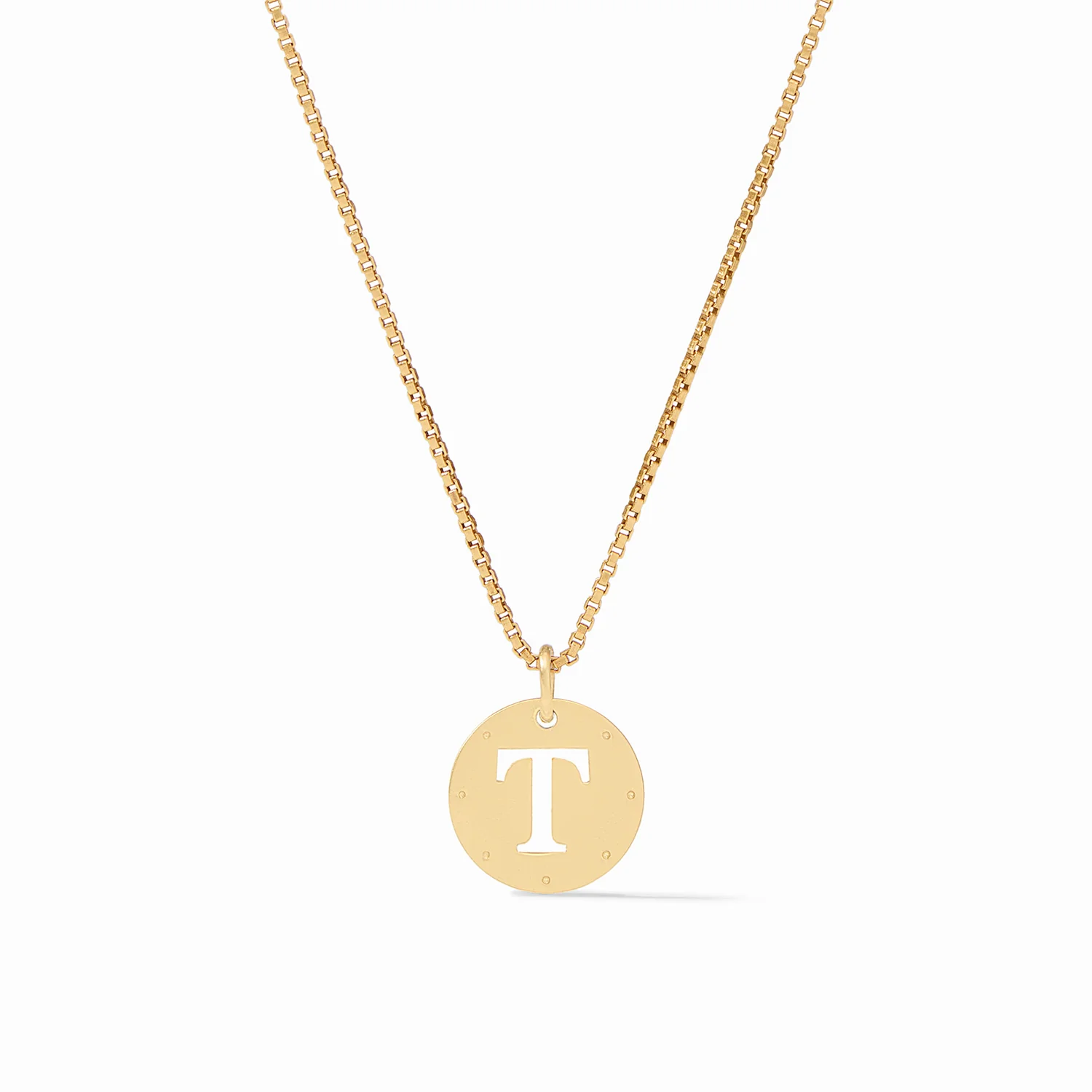 [Julie Vos] Monogram Delicate Necklace-T