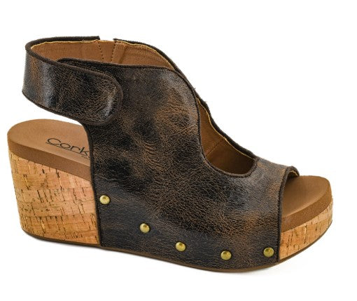 [Corkys] Frisky- Espresso Crinkle