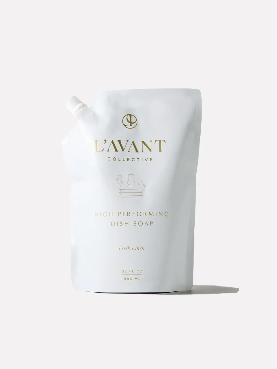 High Performing Dish Soap Refill Pouch - Fresh Linen
