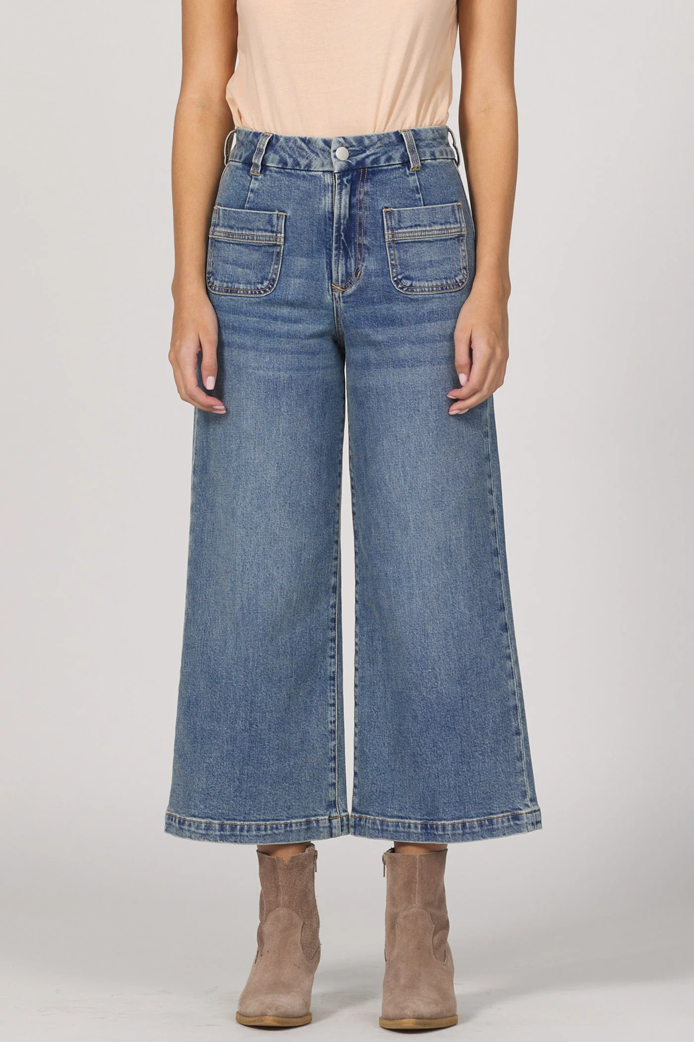 [Dear John] Audrey Wide Leg Jean- Waikiki