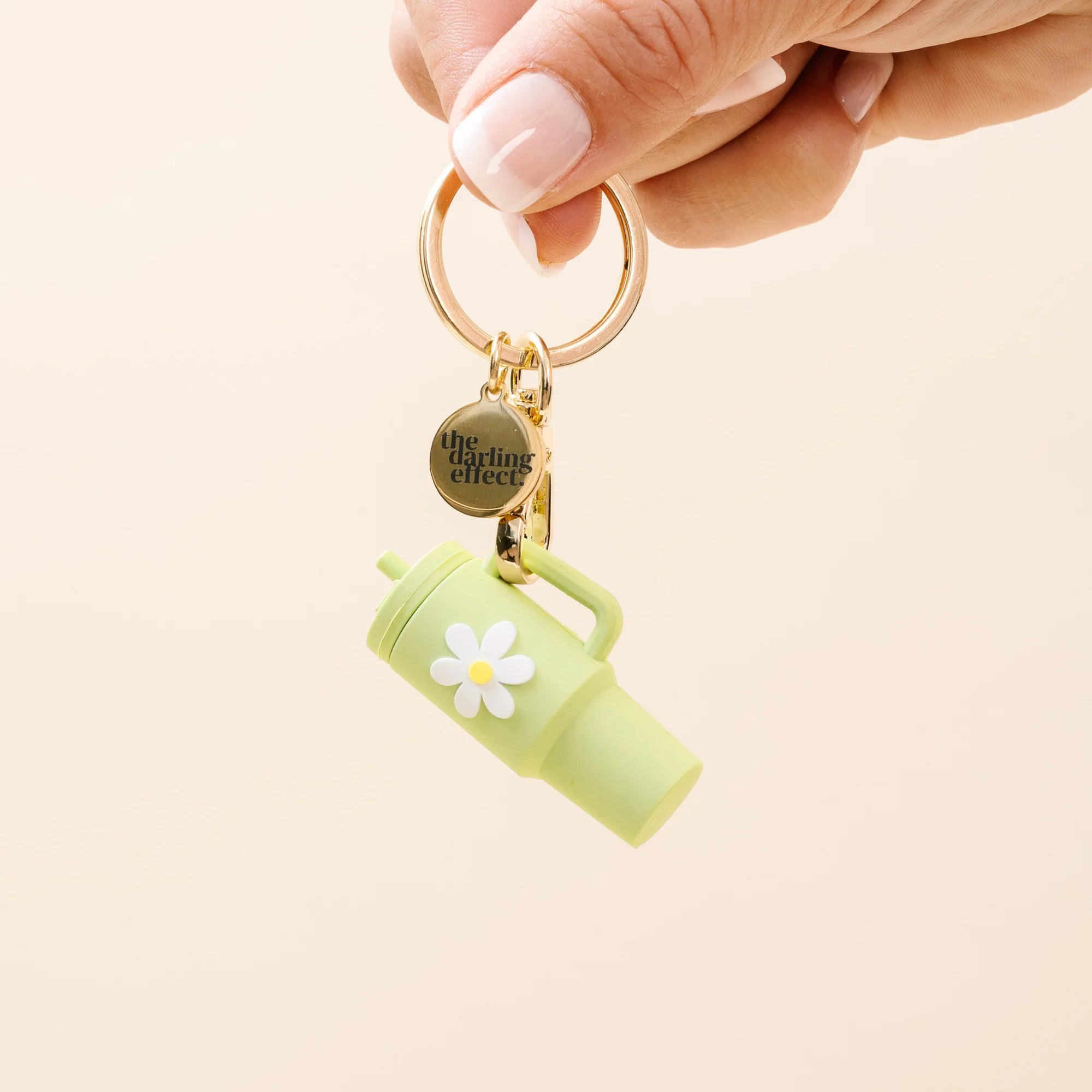 Tiny Tumbler Keychain-Green
