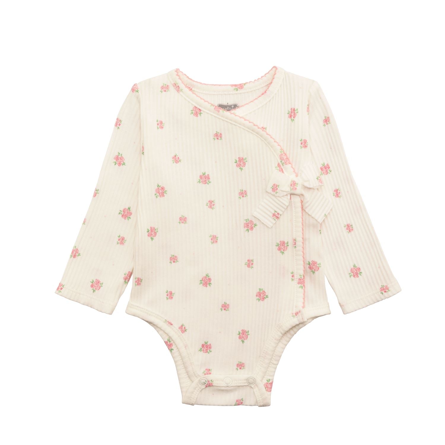 [Mud Pie] Pink Floral Kimono Crawler