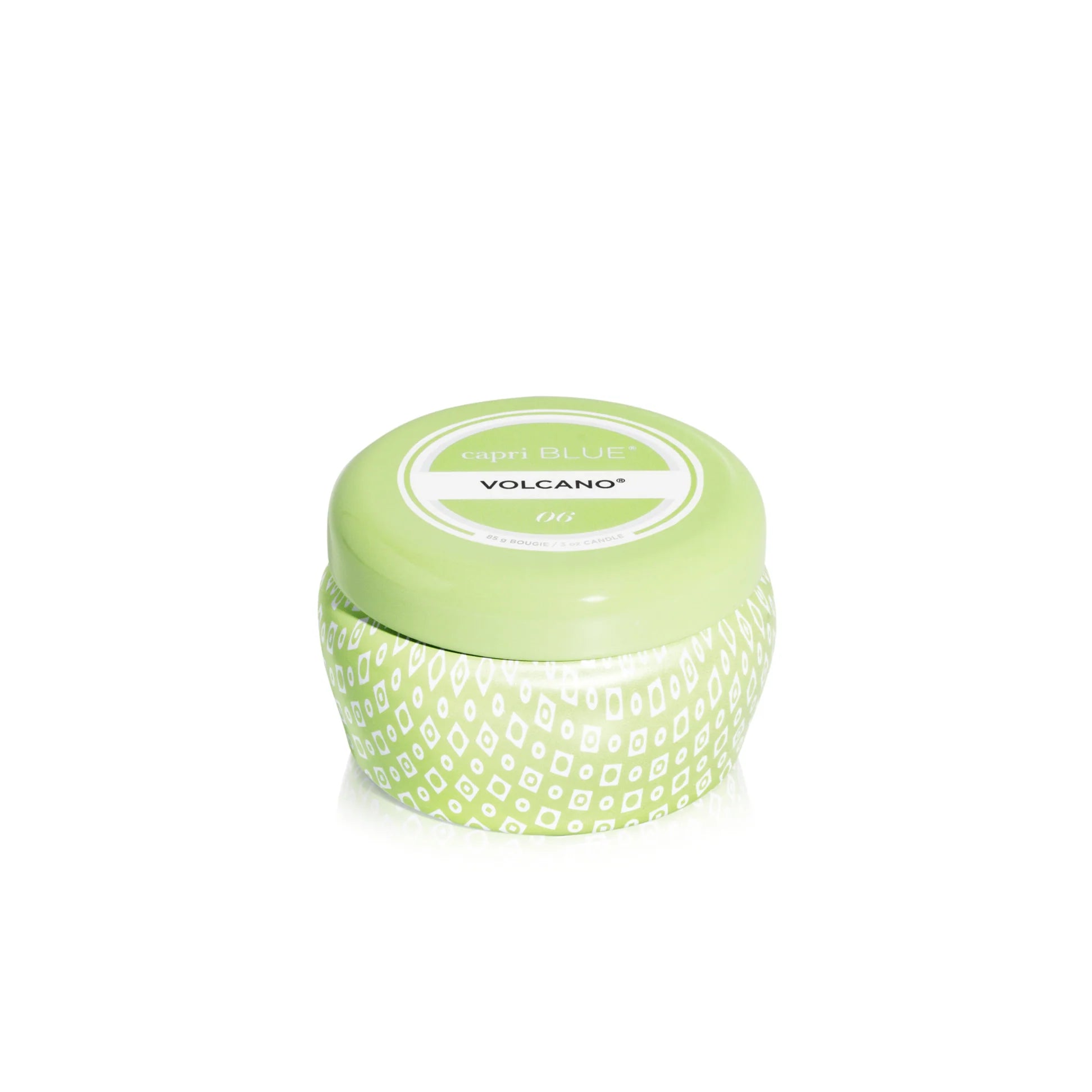 [Capri Blue] Vocano Iced Matcha Printed Travel Mini Tin Candle