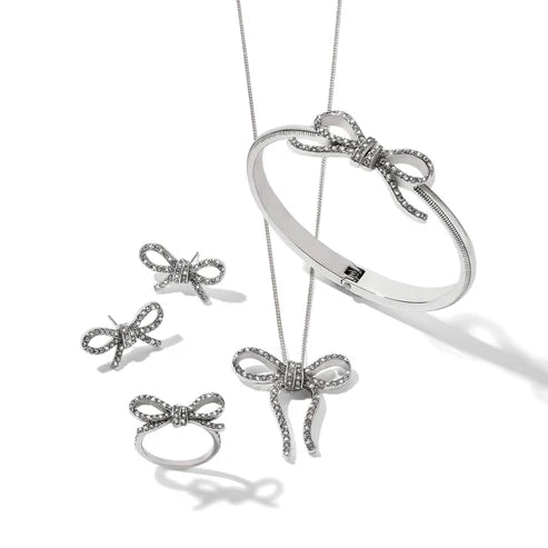 [Brighton] Illumina Bow Hinged Bangle