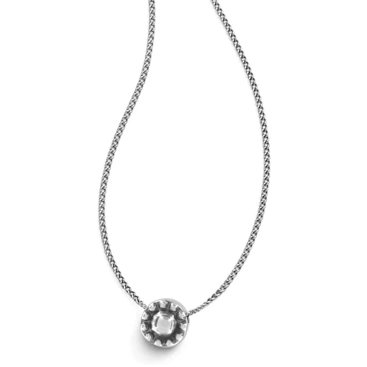 {Brighton} Illumina Mini Solitaire Necklace-Silver