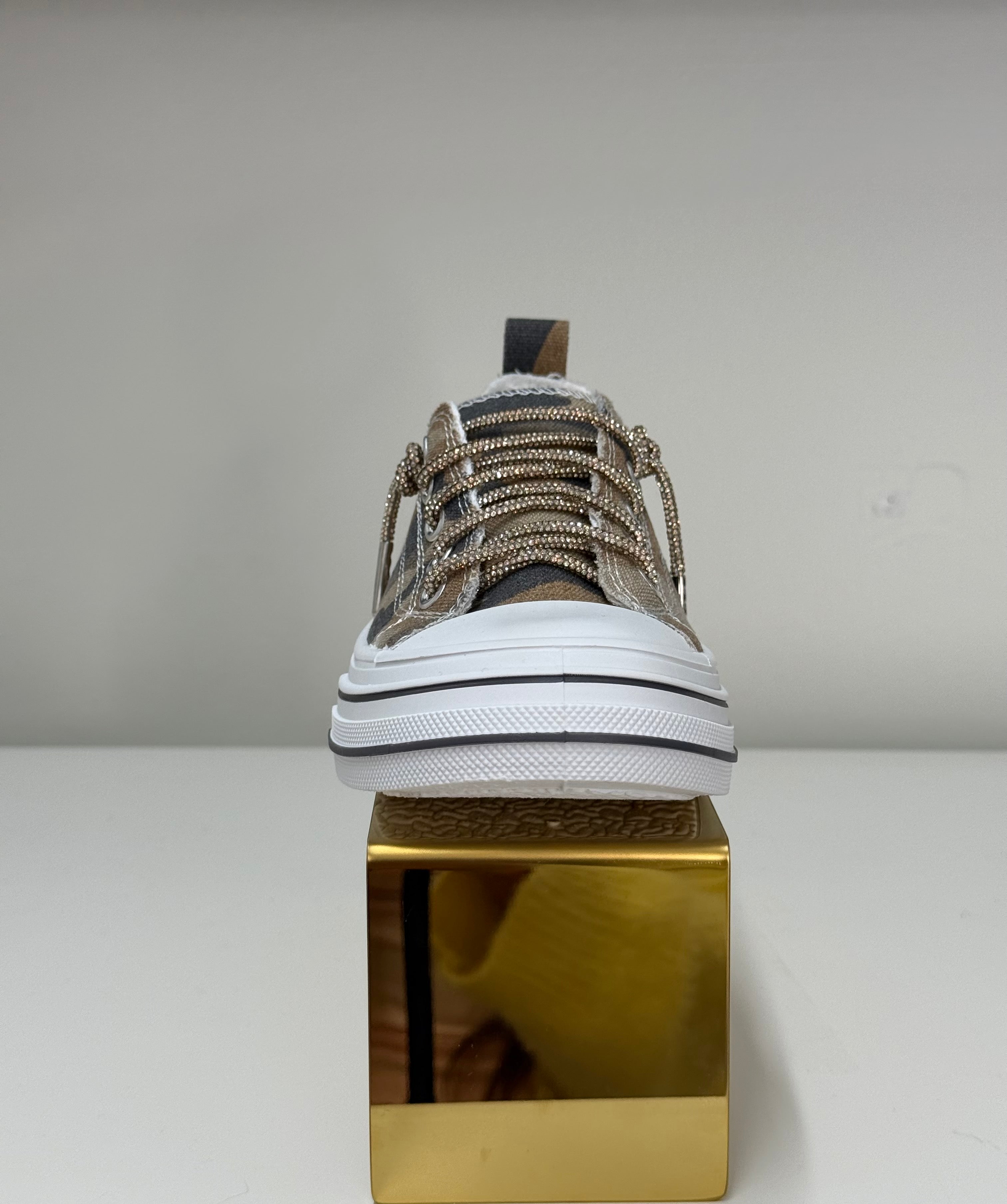Aman Camo Sneaker - Sand