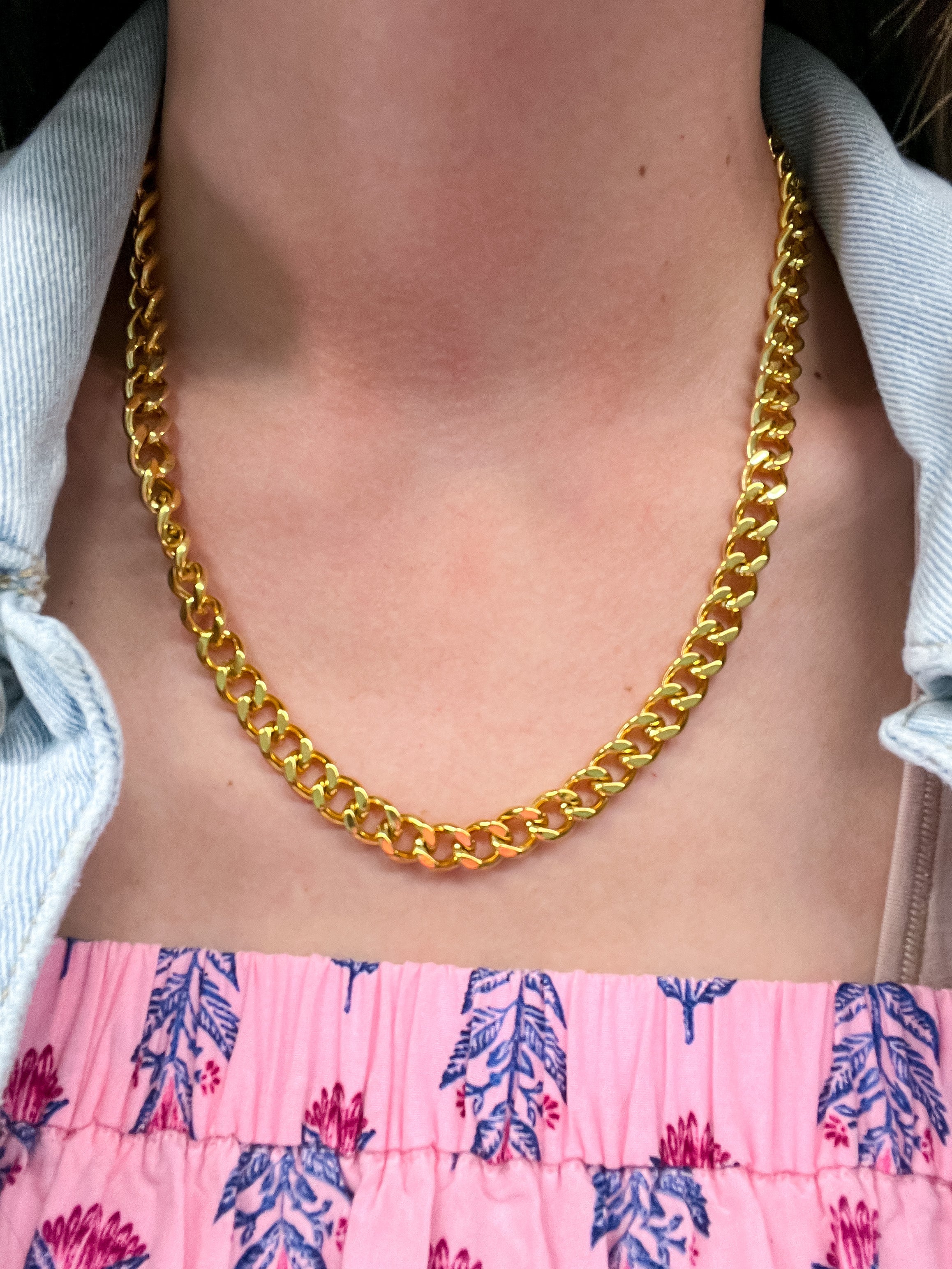 Chunky 90's Chain Necklace