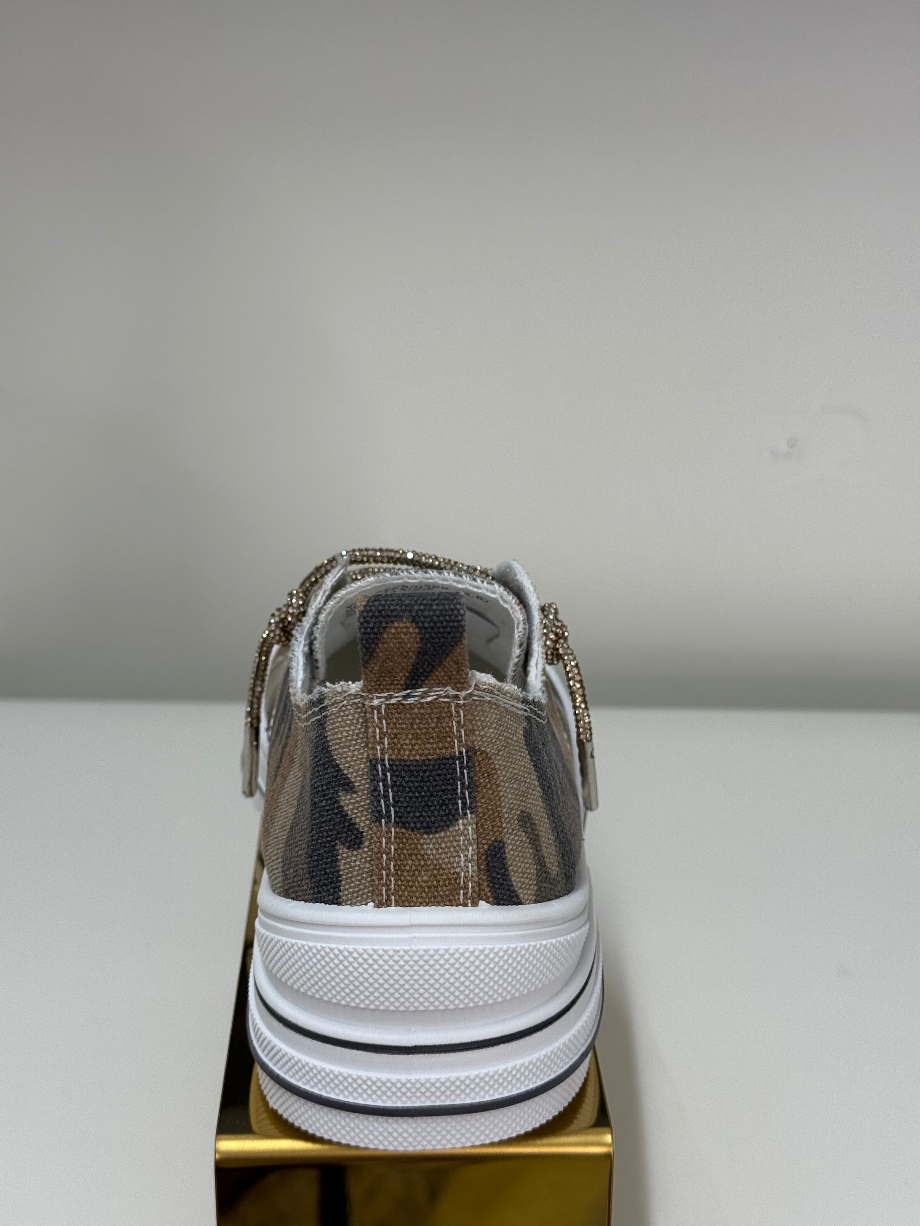 Aman Camo Sneaker - Sand