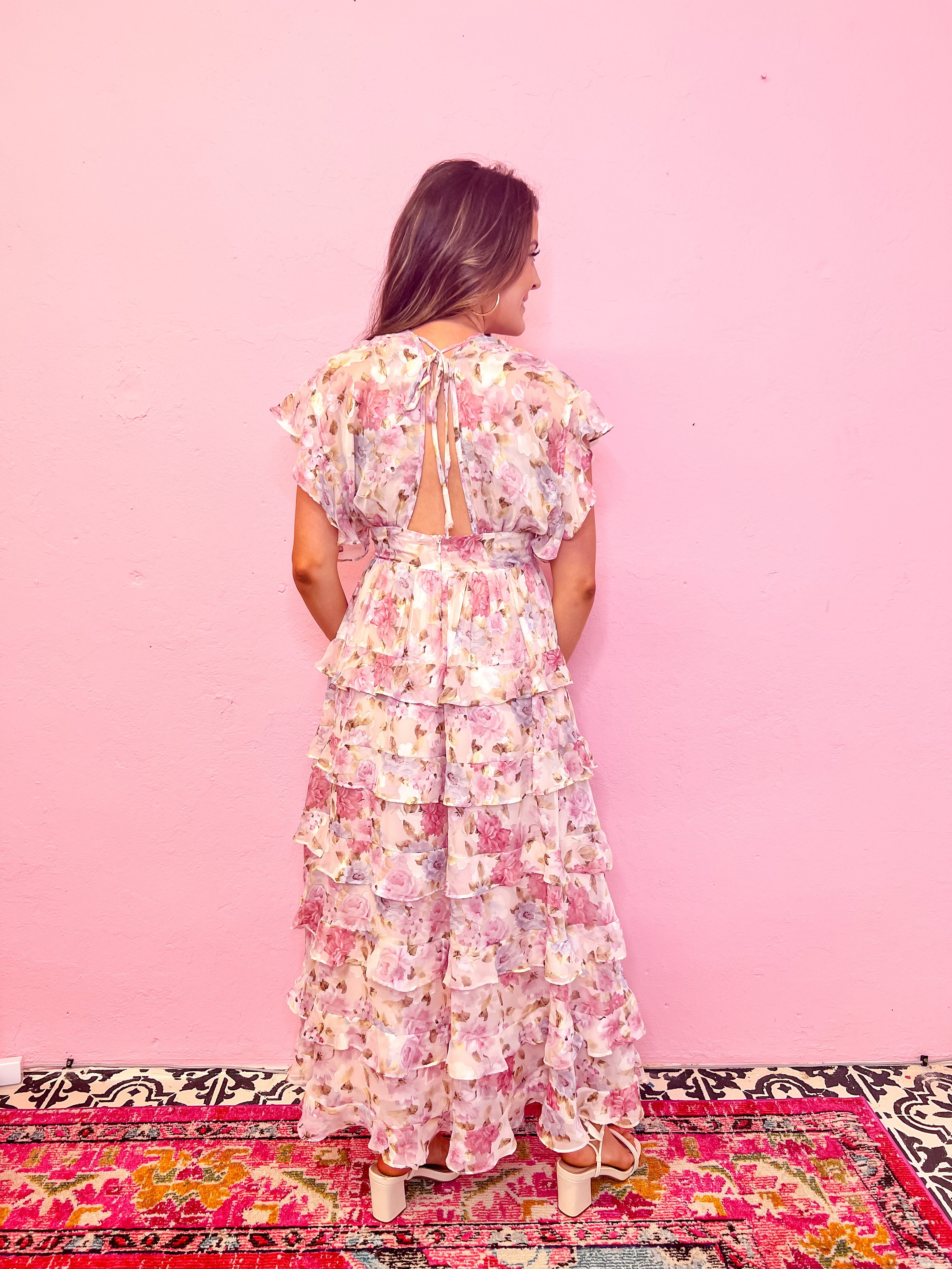 Whimsical Wishes Tiered Maxi Dress
