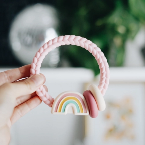 Ritzy Rattle Teether-Rainbow