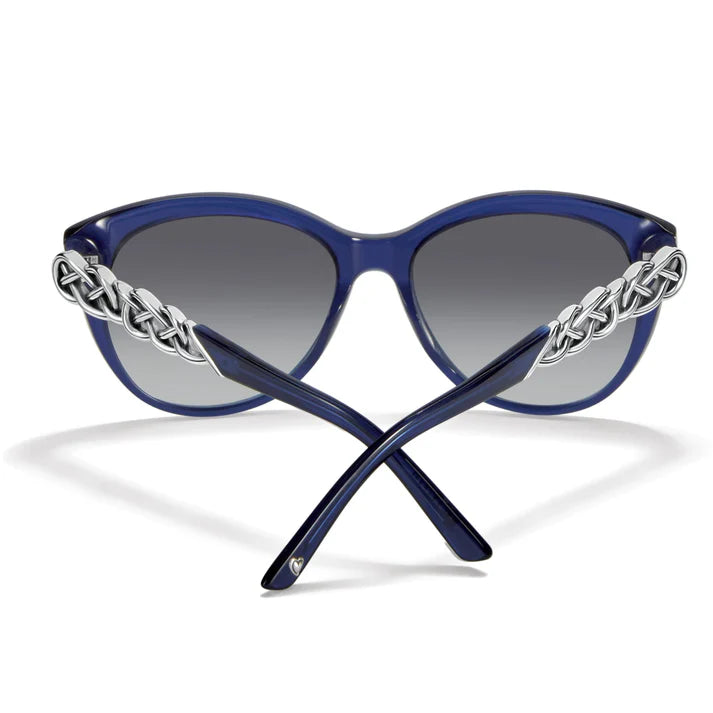 [Brighton] Interlok Braid Blue Sunglasses