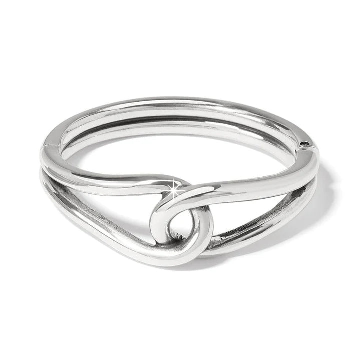 [Brighton] Interlok Curve Hinged Bangle