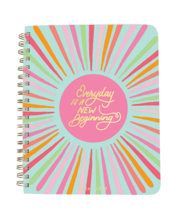 12-Month Planner-New Beginings