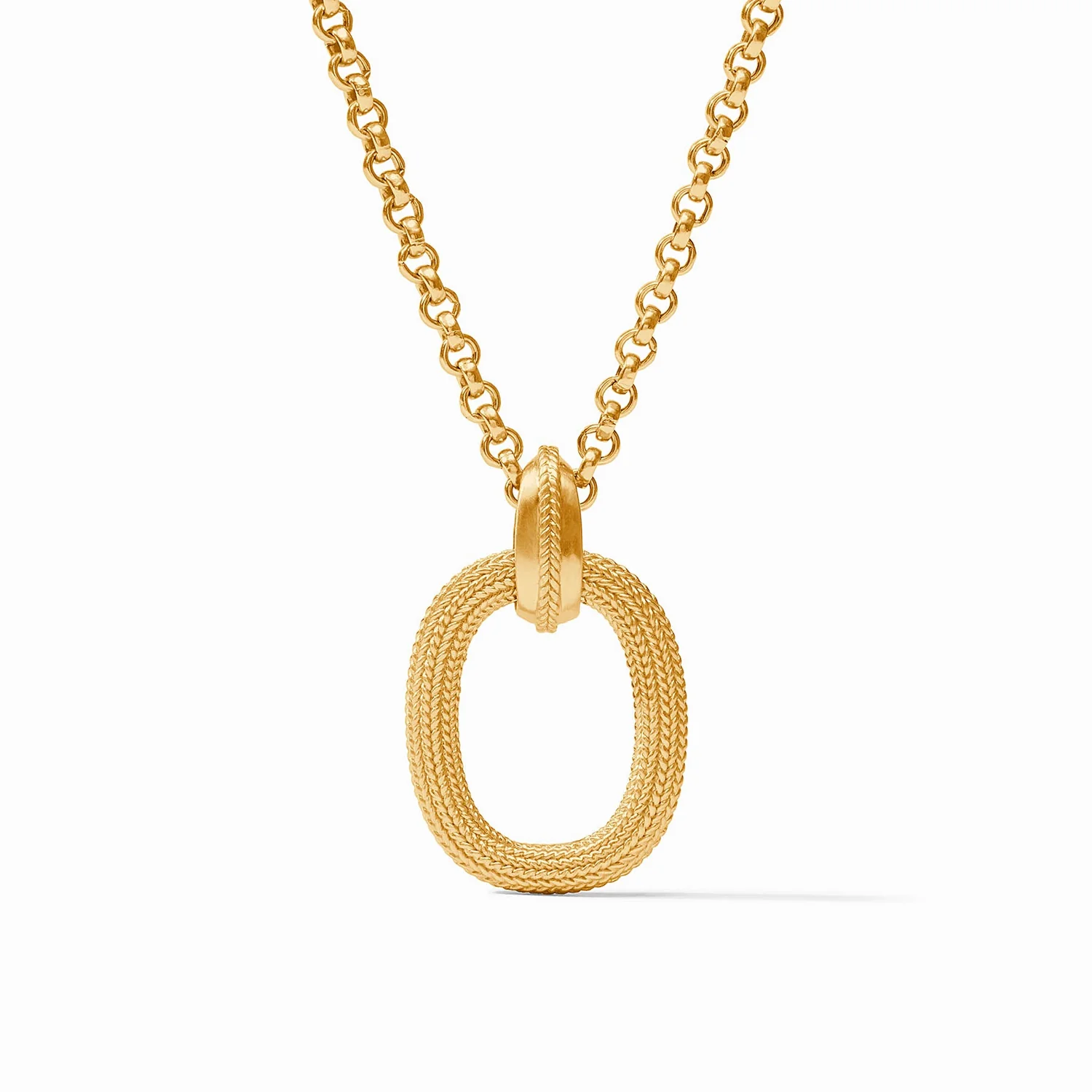 {Julie Voss] Cheval Pendant-Gold