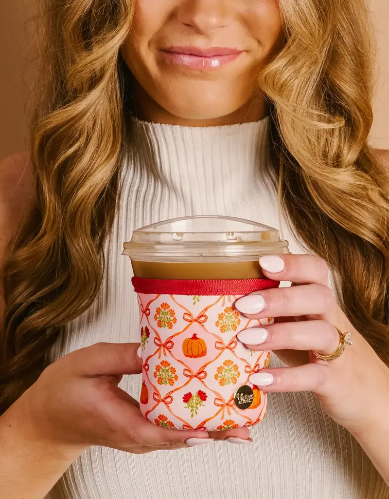 Patchwork Pumpkins Sip Savvy Drink Sleeve 16-18oz