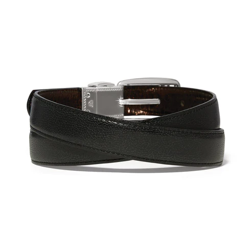 [Brighton] Mantilla Reversible Belt-BLK/BRNZ