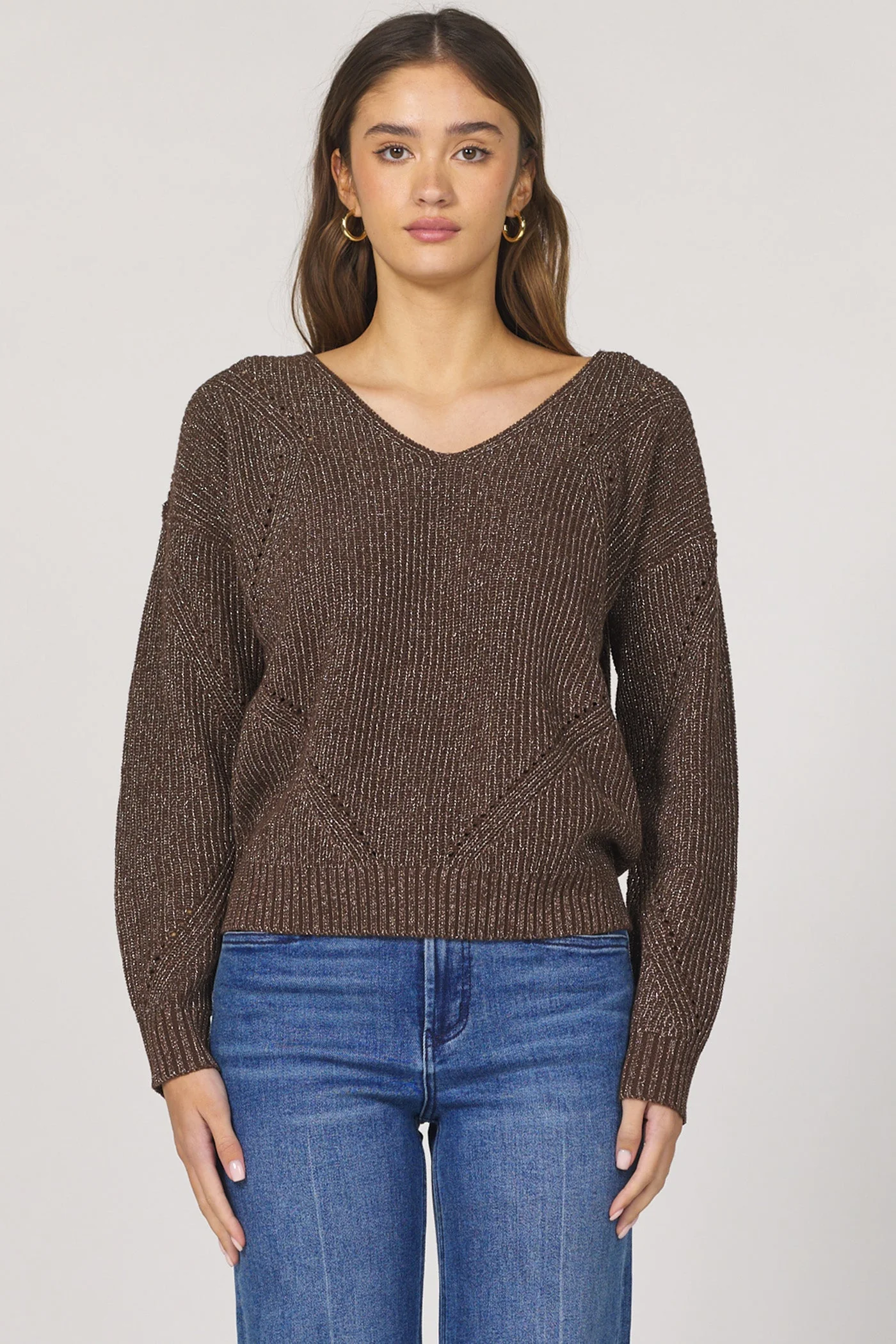 [Dear John] Camilla Sweater Lurex- Cappuccino